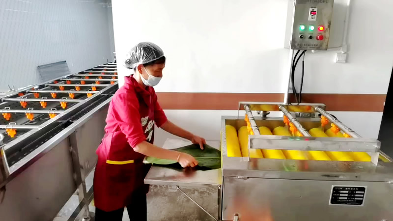 粽葉清洗機2