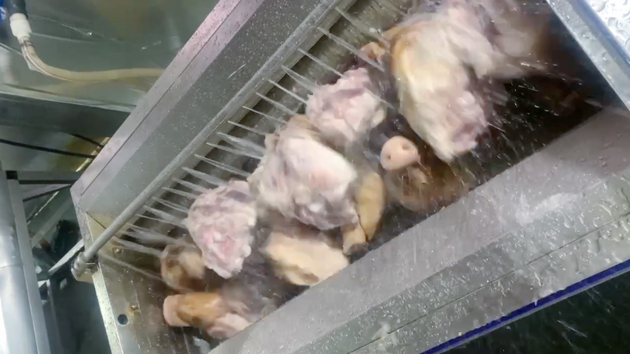 豬頭豬腳清洗機